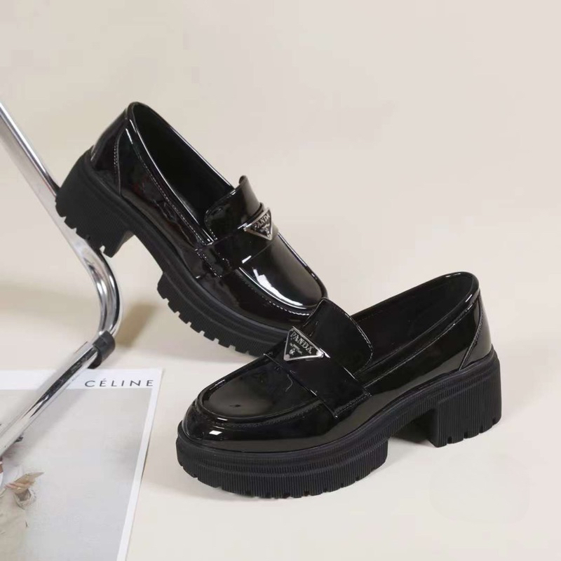 Giày Da Nữ PanDa 6cm