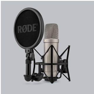 Micro thu âm rode nt1 5th - cổng kết nối xlr và usb, kèm shockmount và màn lọc, hàng chính hãng - bảo hành 12 tháng
