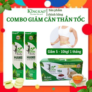 Trà giảm cân Slim Body Tea giảm cân cấp tốc giảm mỡ toàn thân giảm mỡ bụng giảm mỡ đùi giảm mỡ bắp tay