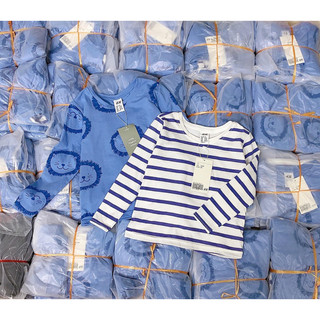 Set 2 áo bé trai tay dài sz 2-4/5y