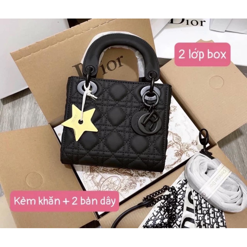 Túi CD Size 18 Bản Vip 2 bocx sang sịn đeo chéo cầm tay siêu sang chảnh
