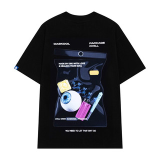 Áo thun Daskool Package Chill T-Shirt - Black