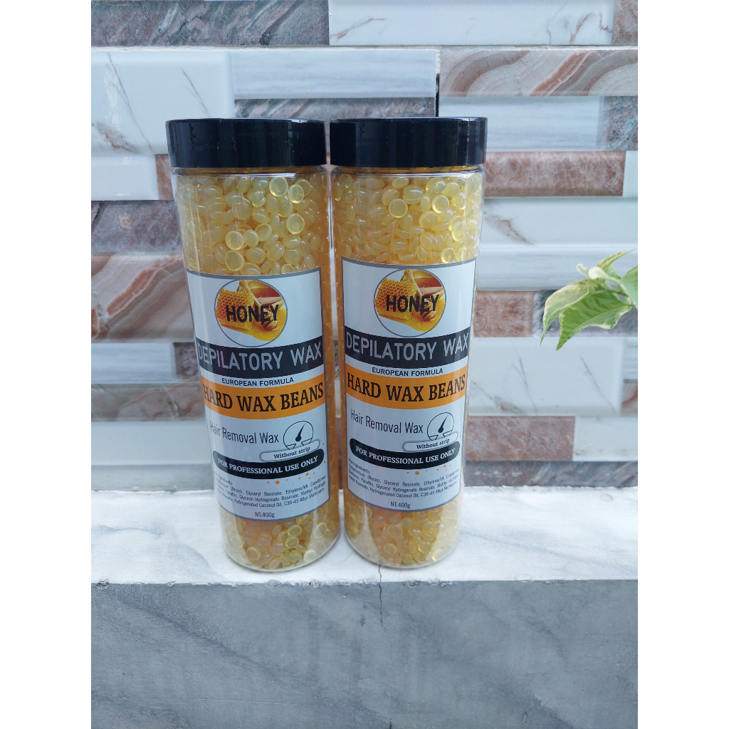 Sáp wax lông nóng dạng hạt hủ 400g