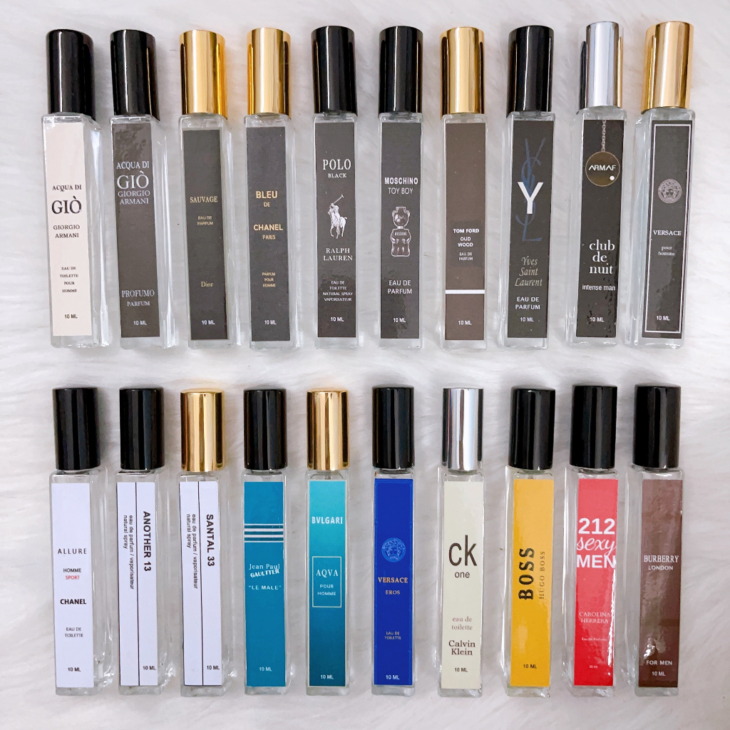 Tinh dầu nước hoa siu thơm dai mùi mới - Chai 10ml