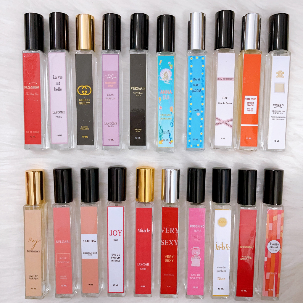 Tinh dầu nước hoa siu thơm dai mùi mới - Chai 10ml