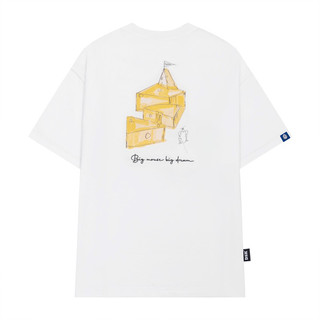 Áo thun Daskool Big Mouse Big Dream T-shirt - White