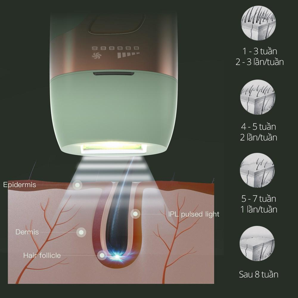 Máy Triệt Lông Vĩnh Viễn inCor Hair Removal System Sử Dụng 1.000.000 Lần Tặng Kèm Kính  - FREYJA.STORE