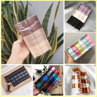Combo 12 Kẹp Càng Cua Tóc Trơn MIx/