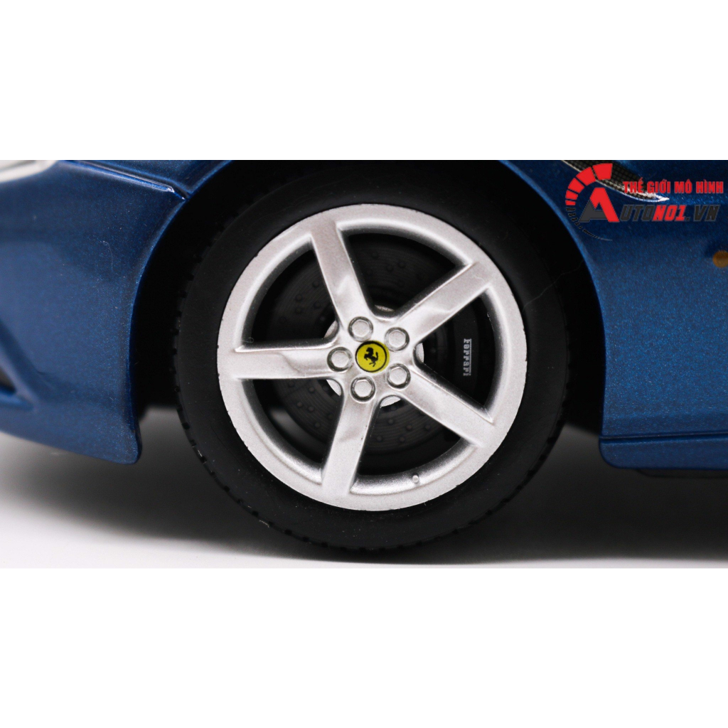 Mô hình Ferrari California T Có Mui Blue 1:18 Bburago 7969