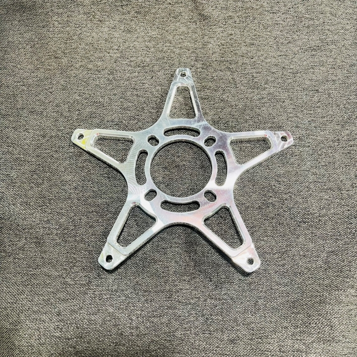 Lòng đĩa nhôm cho satria raider gắn đùm mâm MS01