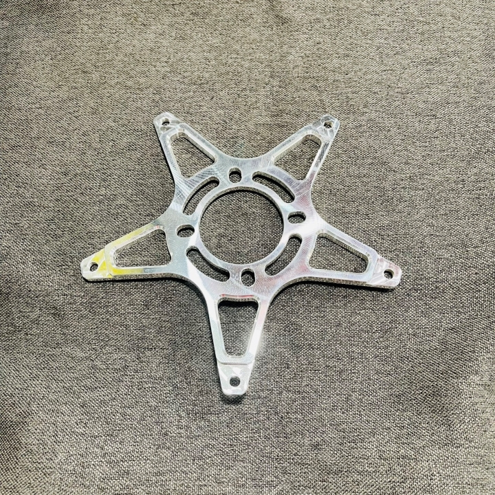 Lòng đĩa nhôm cho satria raider gắn đùm mâm MS01