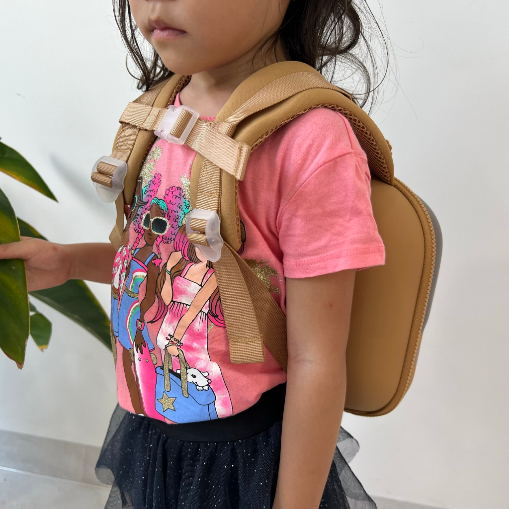 Balo trẻ em mẫu giáo Zoyzoii B18 - Chocolate cho Bé từ 2 tuổi - Dây đeo trợ lực chống gù lưng - Bảo hành chính hãng 2nam