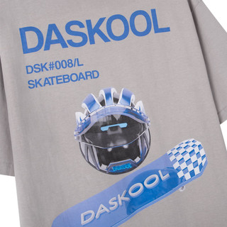 Áo thun Daskool Skateboard Mutant Egg T-shirt - Gray