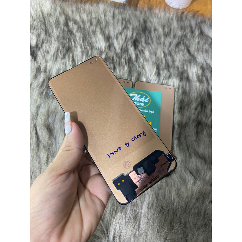 MÀN HÌNH OPPO RENO 4 4G / RENO 4 5G / RENO 4F / F17 PRO / A93 4G  - ĐEN