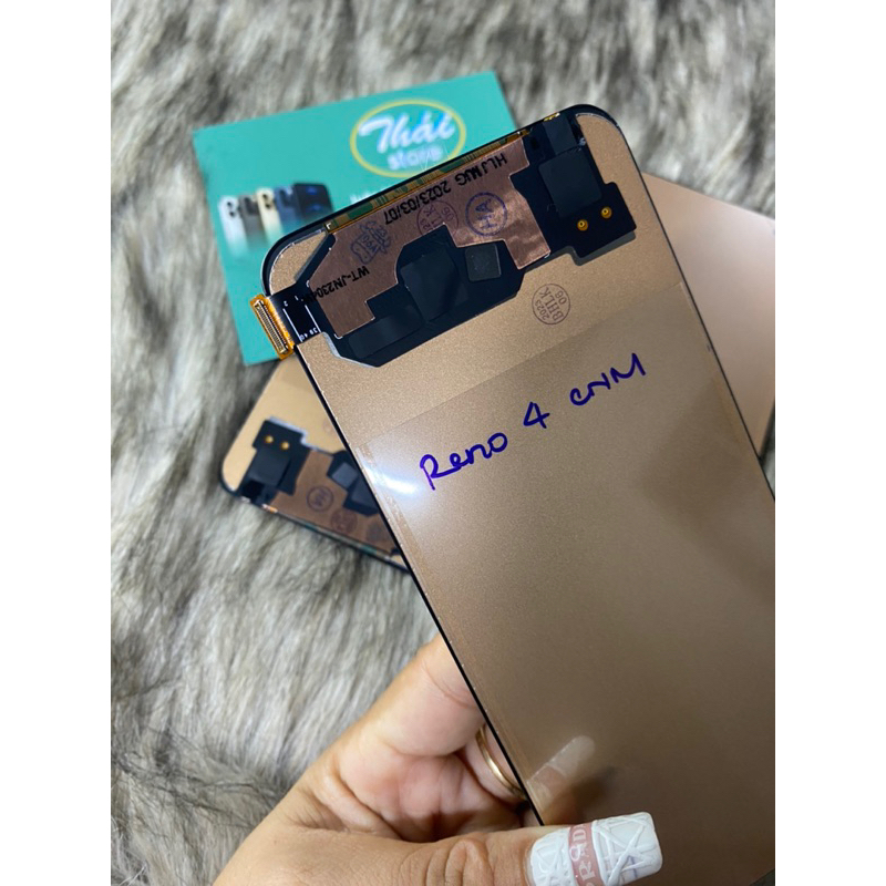MÀN HÌNH OPPO RENO 4 4G / RENO 4 5G / RENO 4F / F17 PRO / A93 4G  - ĐEN