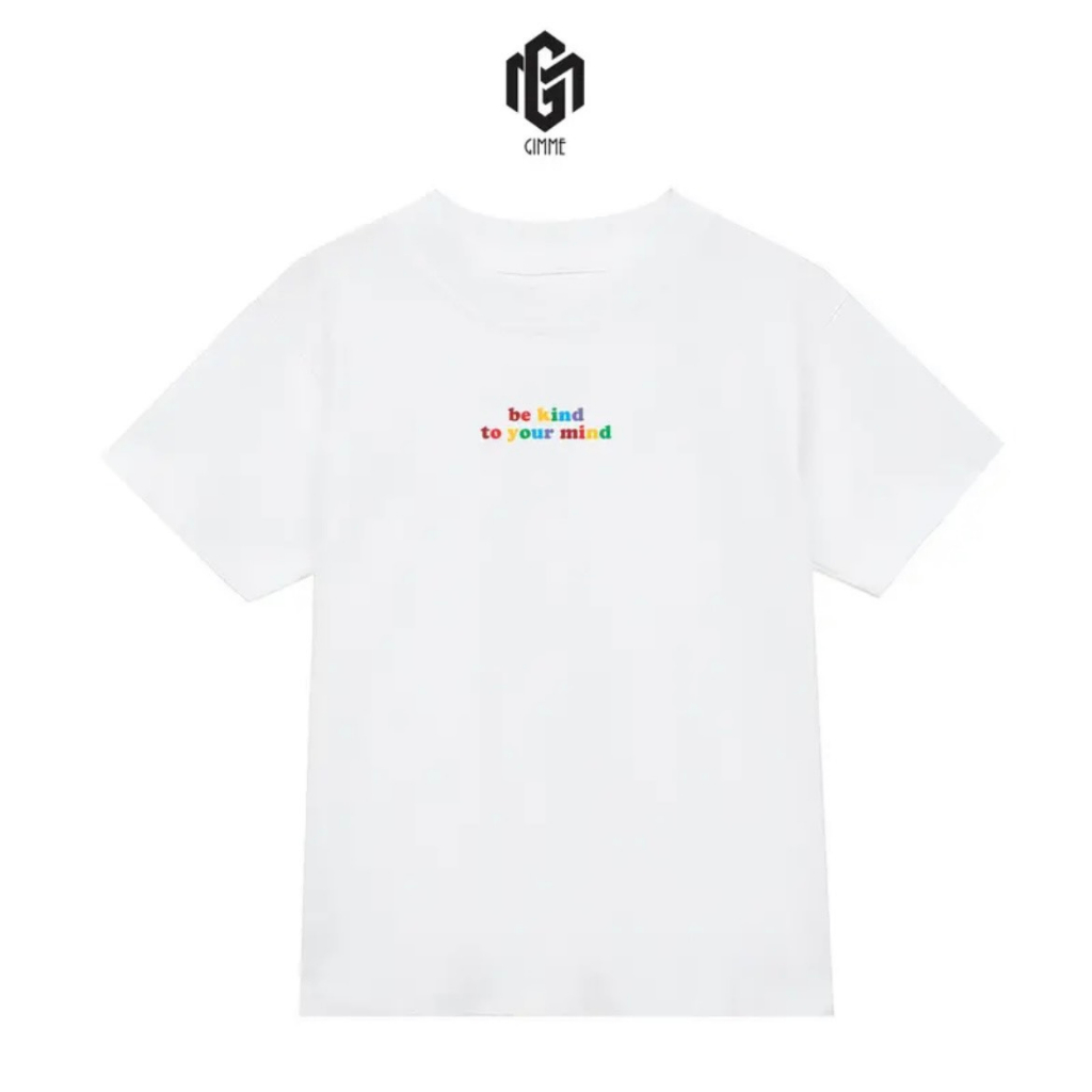 Áo Babytee Gimme - Form Nữ - Hình Thêu Chữ - Cotton 250gsm 2 Chiều - GMB8