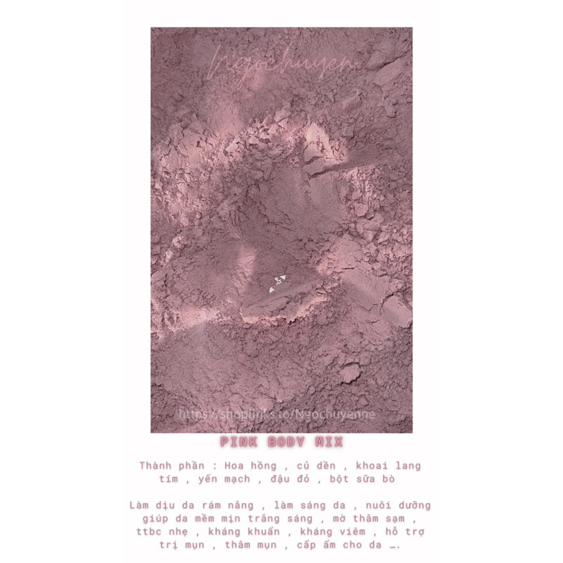 BỘT PINK BODY MASK