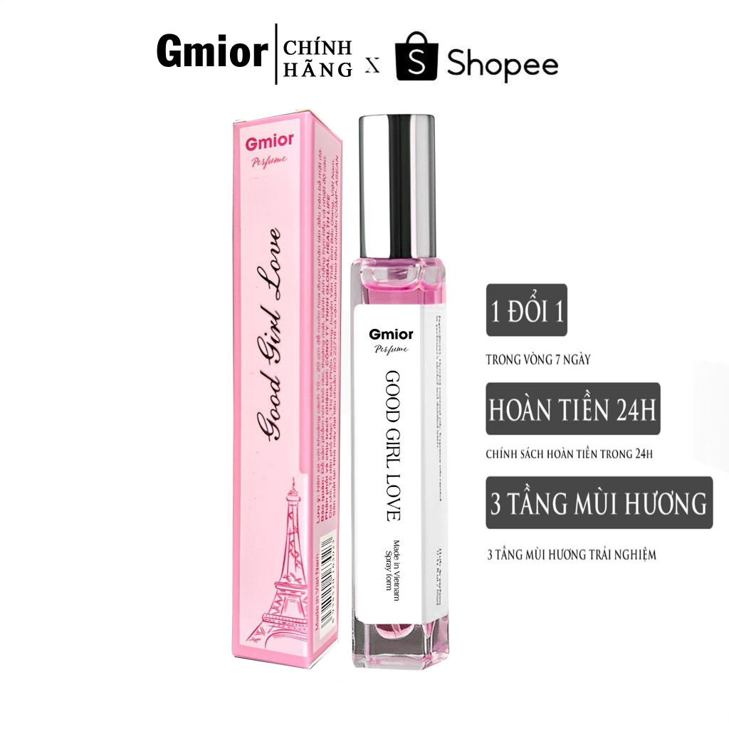 Nước Hoa Good Girl Love Dành Cho Phái Nữ Hương Thơm Ngọt Ngào, Nhẹ Nhàng, Gợi Cảm Chính Hãng