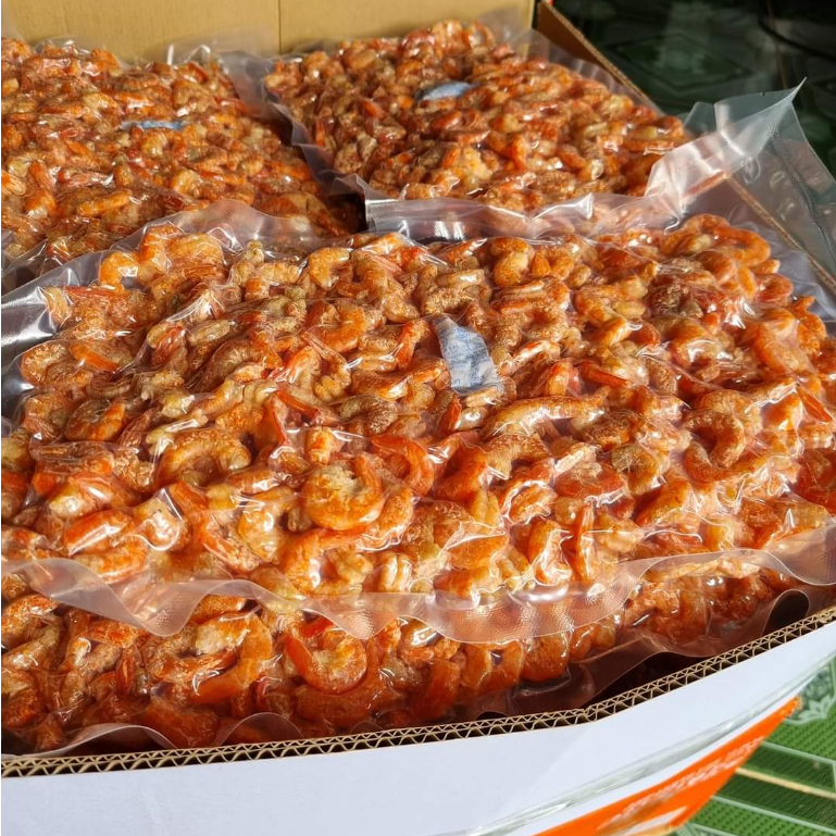 Tôm khô ngọt thịt size trung