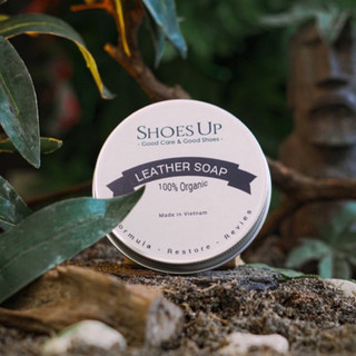 Shoes Up Leather Soap - Xà Phòng làm sạch đồ da, giày da, áo da, túi xách