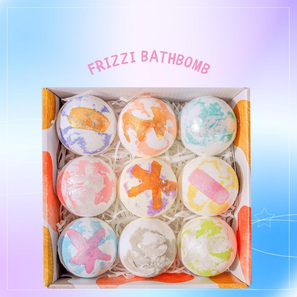 Viên tắm tạo bọt Bathbomb tắm bồn cho mẹ bé có đồ chơi bí mật viên bom tắm bồn tạo bọt