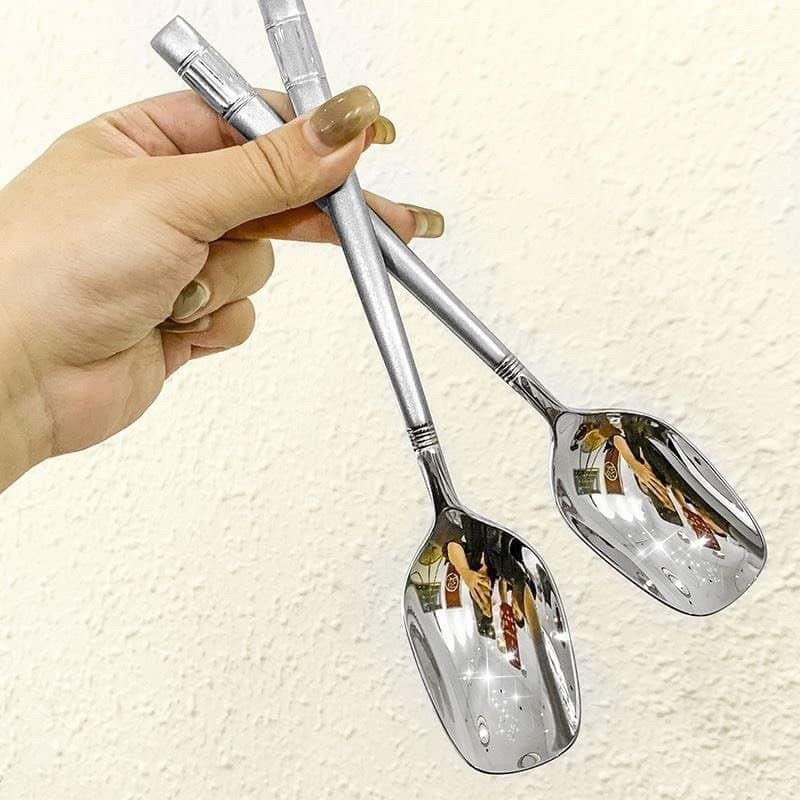 Lẻ 1 Thìa chất liệu inox 304 phong cách Bắc Âu sang chảnh