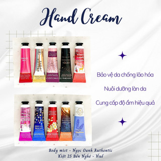 [Đủ mùi] Kem dưỡng da tay Bath & Body Works (Auth)