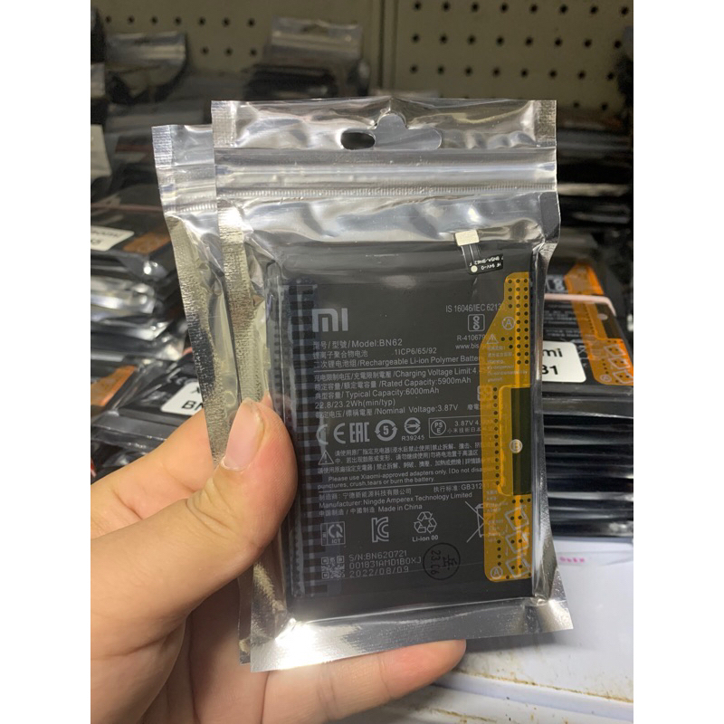 Pin xịn Redmi 9T/Note9-4G/Poco M3