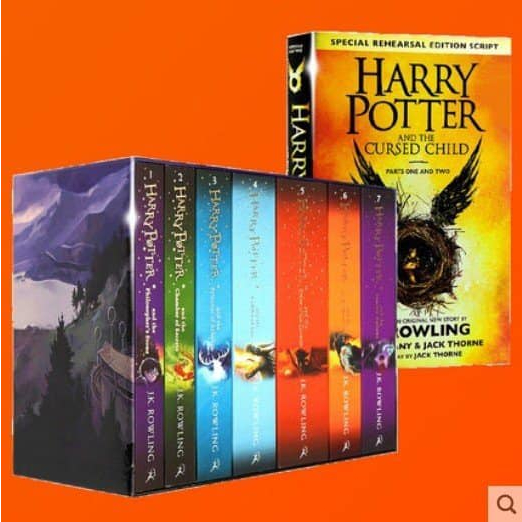 Sách - Harry Potter bộ 8 quyển bản Tiếng Anh