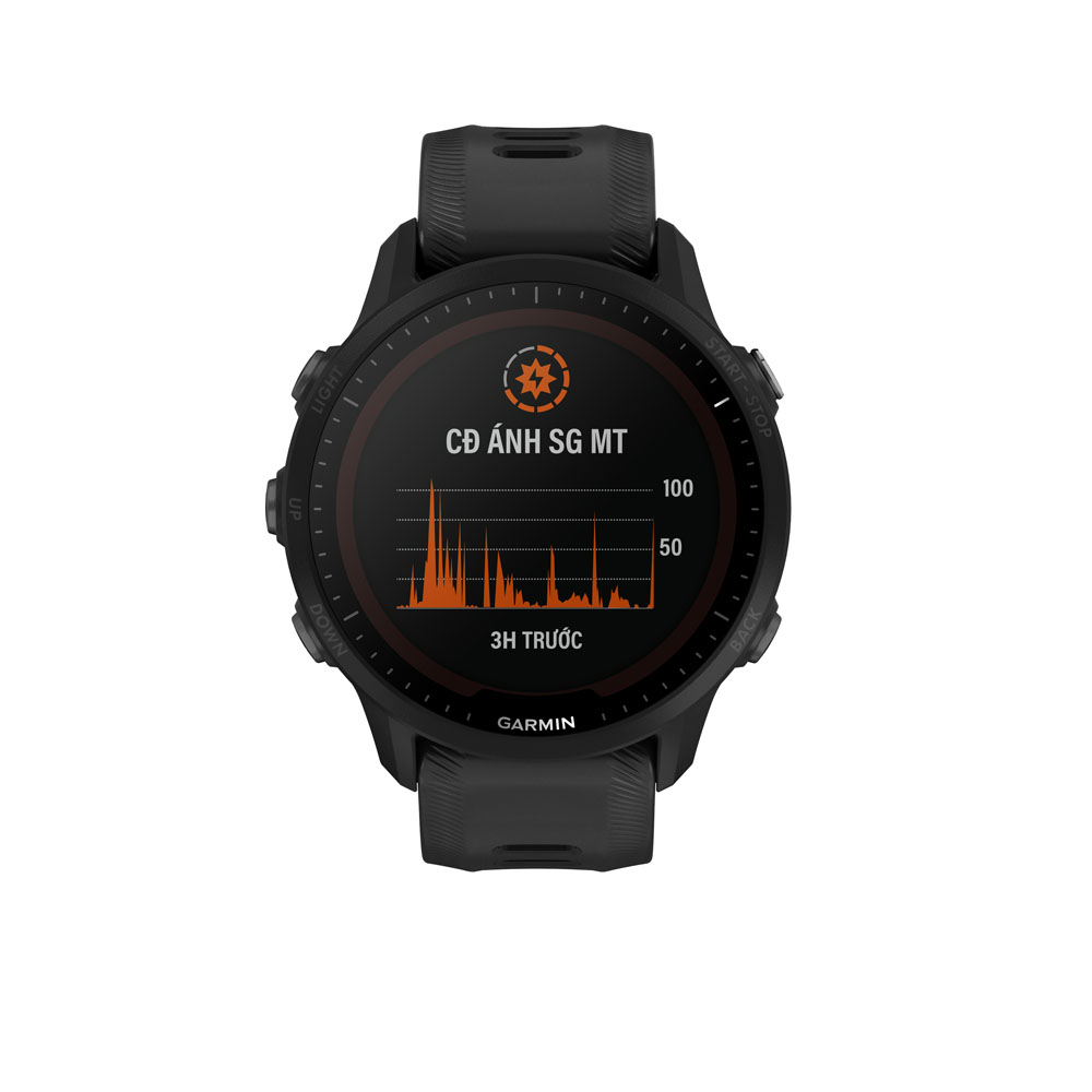 Đồng Hồ Thông Minh Garmin Forerunner 955 Solar  - Hàng Chính Hãng