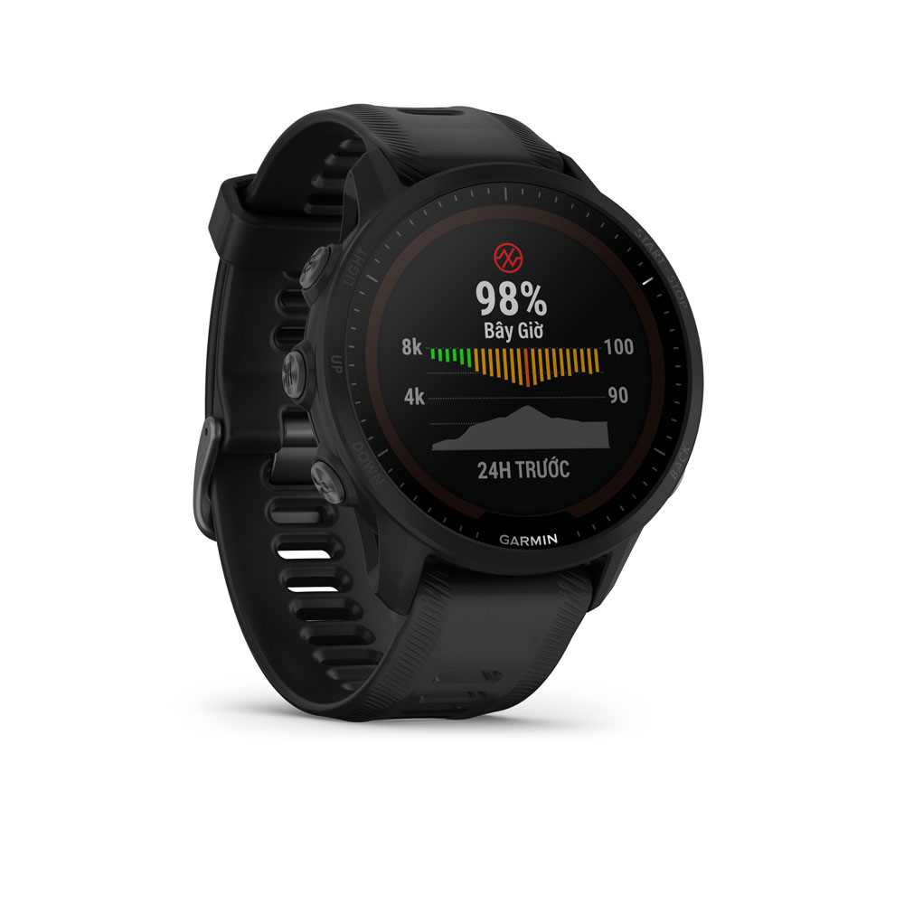 Đồng Hồ Thông Minh Garmin Forerunner 955 Solar  - Hàng Chính Hãng