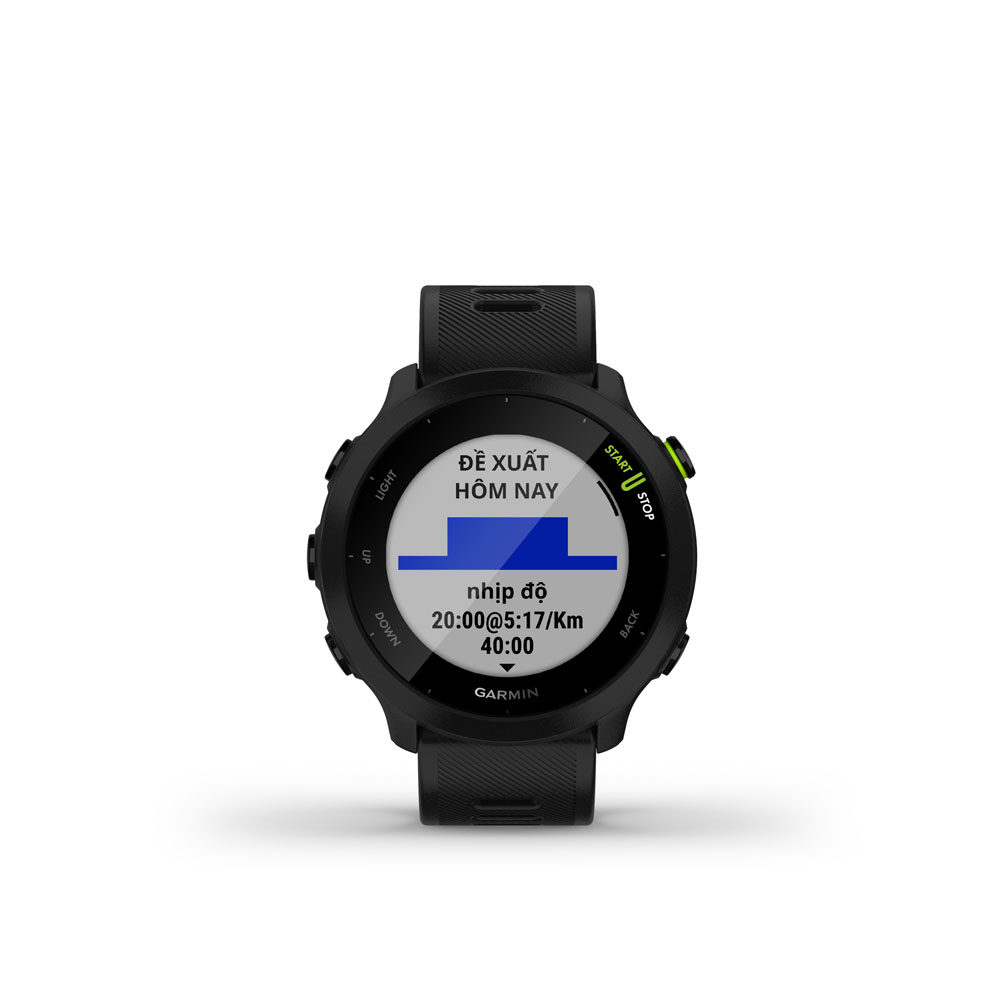 Đồng Hồ Thông Minh Garmin Forerunner 55 GPS  - Hàng Chính Hãng