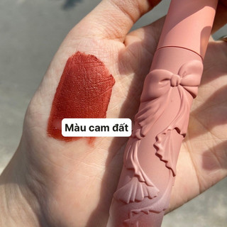 Son nơ Gogo Tales cam đất, đỏ đất