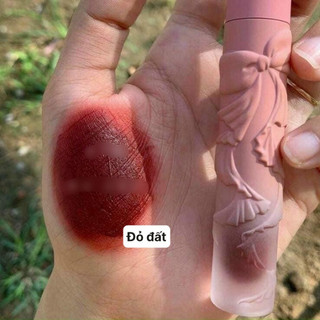 Son nơ Gogo Tales cam đất, đỏ đất