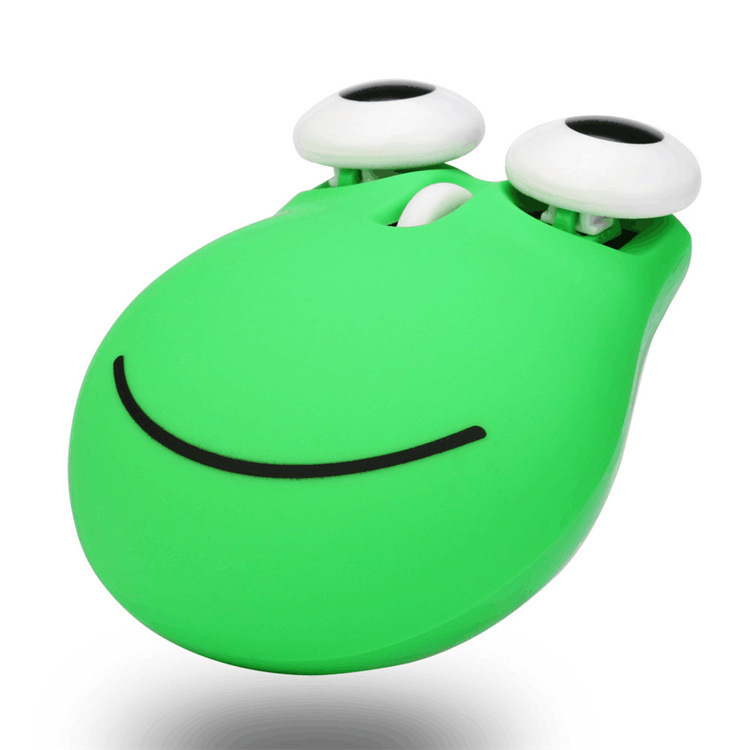 Chuột máy tính có dây văn phòng hình chú ếch đáng yêu Hàng chính hãng bảo hành 12 tháng