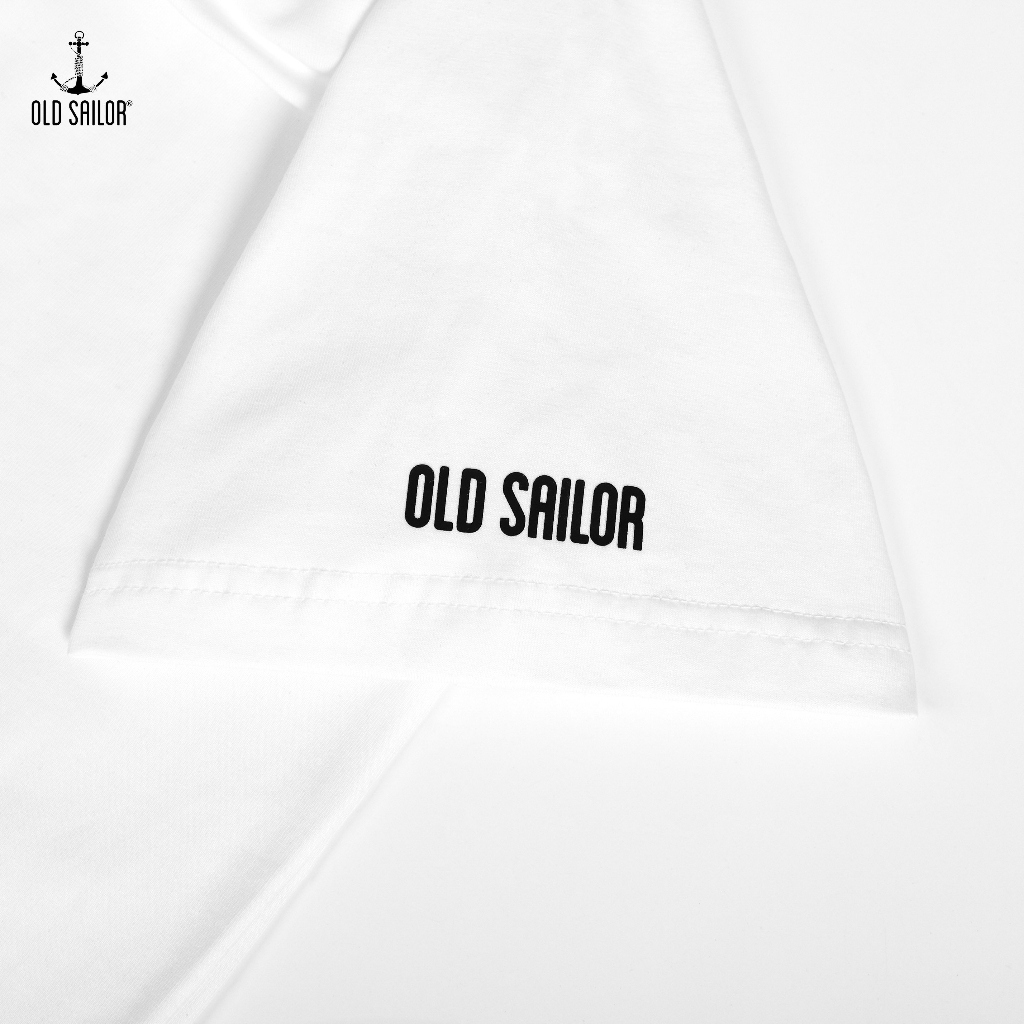 Áo thun nam họa tiết Old Sailor - O.S.L TENNIS TEE - 88553 - Big size upto 5XL