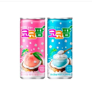 Nước uống vị Đào dừa và sữa dừa Haitai nhập khẩu hàn quốc lon 240ml