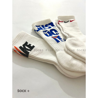 Pack 3 đôi vớ thể thao nam nữ Nike EveryDays Crew - Just Do It Chính hãng