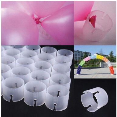 Khoen Cài 4 Bóng tạo Hình Vồng Cung, Hình Trụ Đứng Nhỏ Gọn, Tiện lợi - Kingpartystore