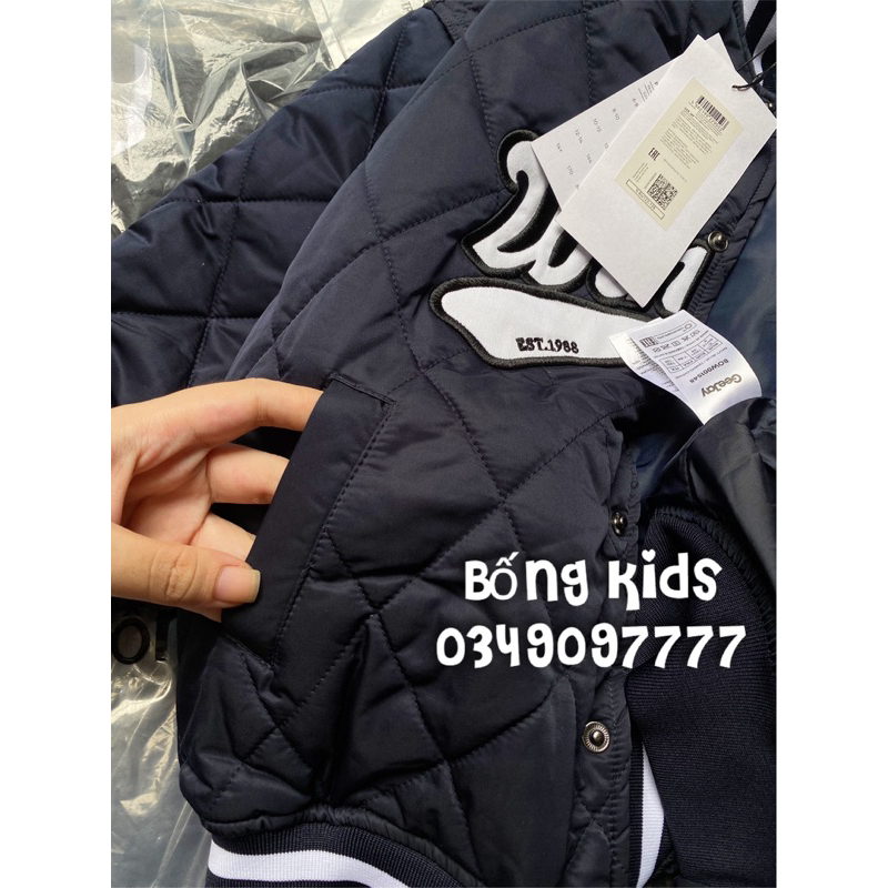 Áo Bomber Bé Trai Trần Trám GÊ