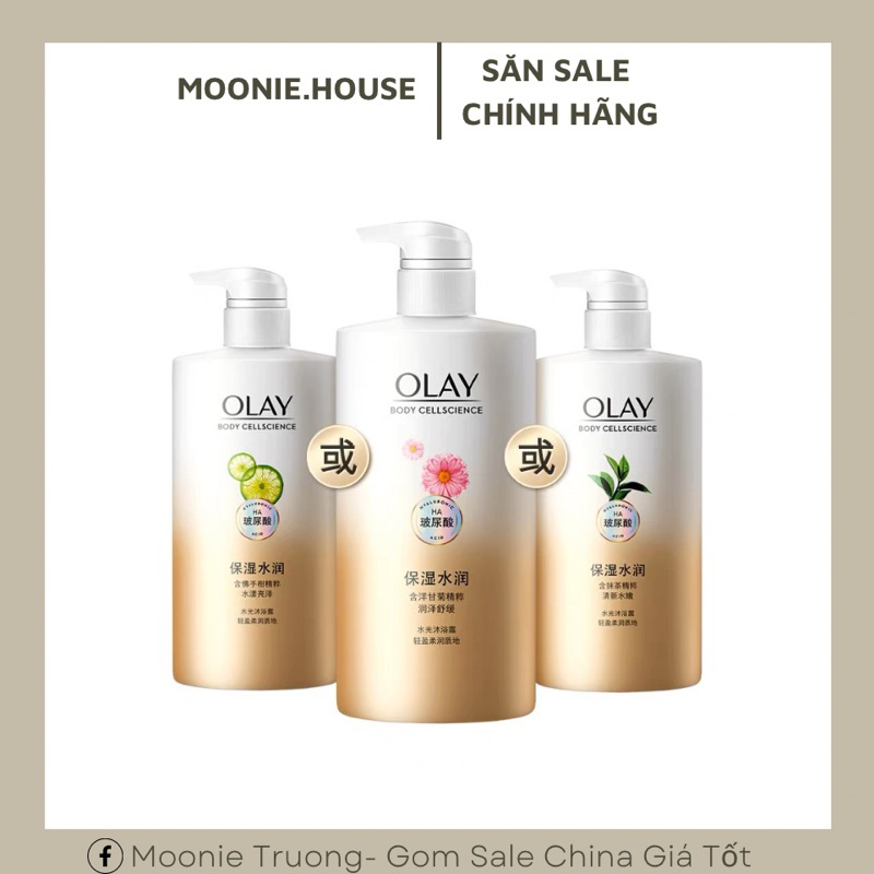 Sữa Tắm Olay Bodyscience HA Chai 730ml