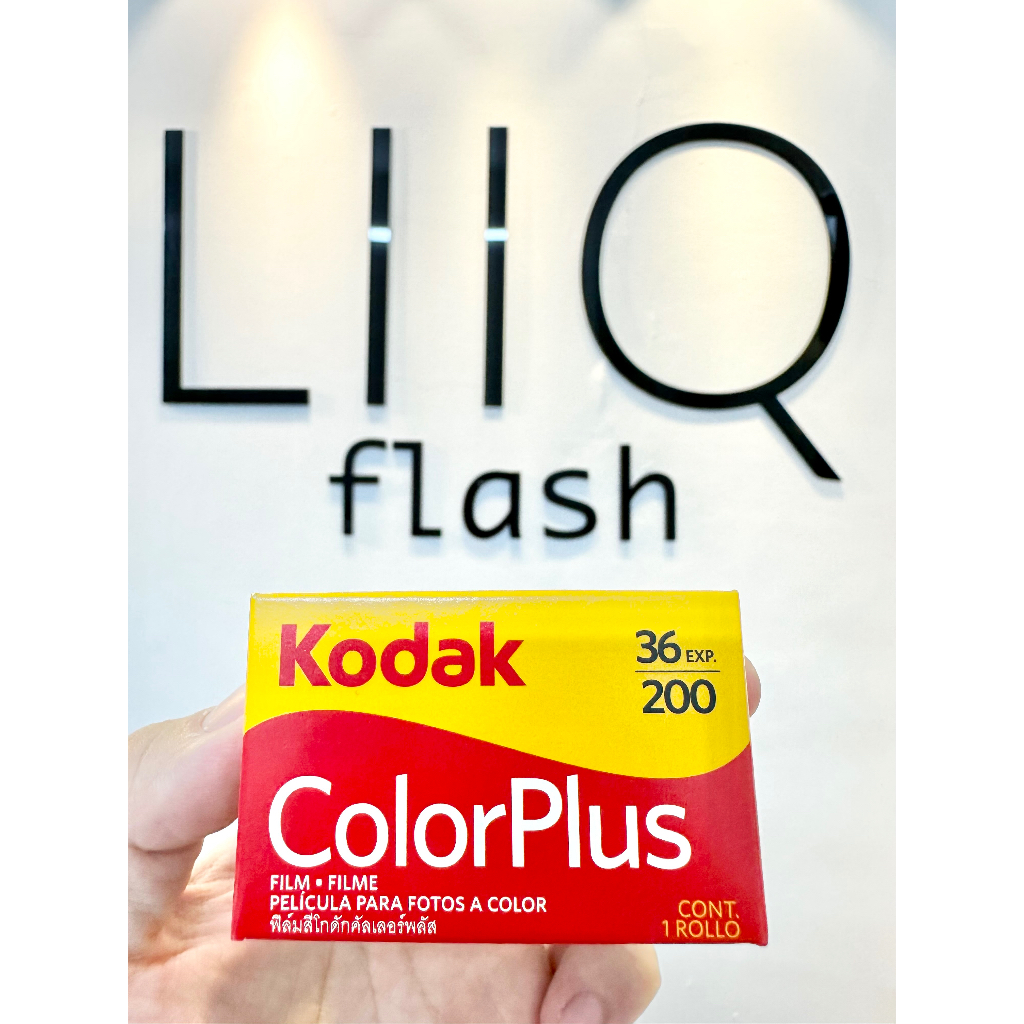 Phim Kodak Color Plus ISO 200, Màu Color, 135/35mm x 36 Kiểu, In Date Cho Máy Chụp Ảnh Film - LIIQ Flash