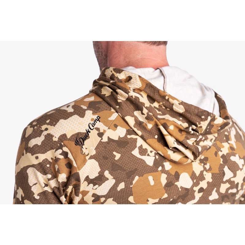 Áo Có Mũ Hoodie Hoạ Tiết Camo Unisex Dài Tay DUCK CAMP Hàng Xuất Xịn Cao Cấp Chuẩn Hãng Chất Mịn Mát Tháng Khoác
