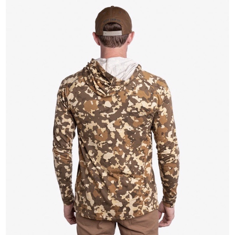 Áo Có Mũ Hoodie Hoạ Tiết Camo Unisex Dài Tay DUCK CAMP Hàng Xuất Xịn Cao Cấp Chuẩn Hãng Chất Mịn Mát Tháng Khoác