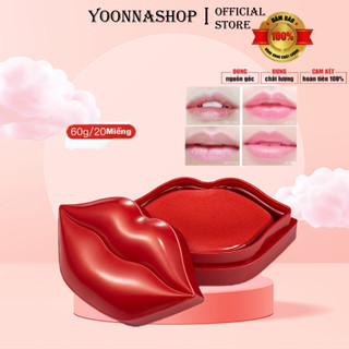 MẶT NẠ MÔI HOA HỒNG ZOZU DƯỠNG ẨM MỀM MÔI CĂNG MỌNG, HỒNG TỰ NHIÊN (60g Hộp 20 Miếng)