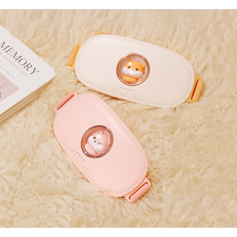 Máy Massage Làm Ấm Bụng Giảm Đau Bụng Đau Lưng Cho Chị Em Đến Kì,Chườm Nóng Giảm Đau Bụng Kinh