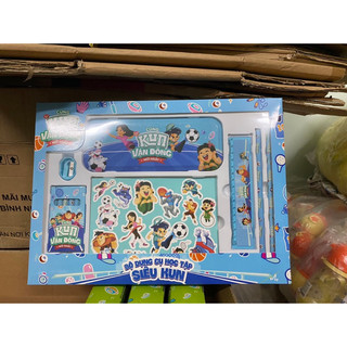 Bộ dụng cụ học tập siêu Kun