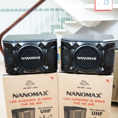 Đôi Loa Nằm Nanomax S-925 S925 400w Bass 25cm Bộ Gồm 2 Cái Hỗ Trợ Dàn Âm Thanh Karaoke