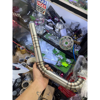 Cổ pô inox size 38 cho exciter