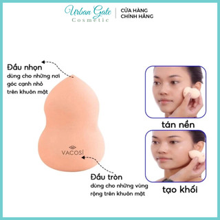 Bông phấn ướt Vacosi Pear Blender BP06 bông phấn hồ lô